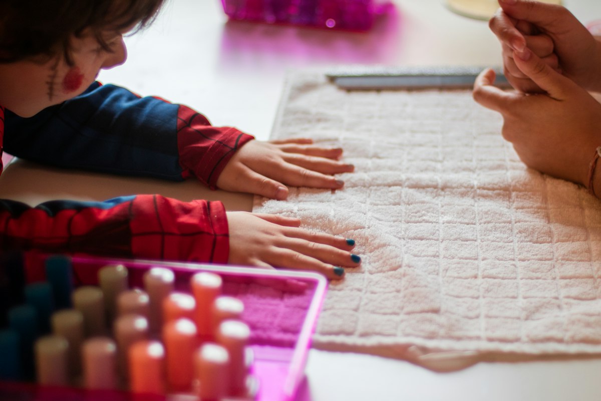Kids nail service